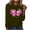 Army Green, variant on Ladies Breast Cancer Awareness Long Sleeve Women's Casual Fashions Solid Color Long Sleeve Blouse Round Neck Tops T-Shirt Black