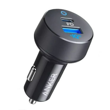Anker Car Charger USB C, 35W 2-Port Compact Type C Car Charger with 20W Power Delivery and 15W PowerIQ 2.0, PowerDrive PD 2 Car Charger for iPhone 12 / 11 / X /8, Pixel 3/2/XL