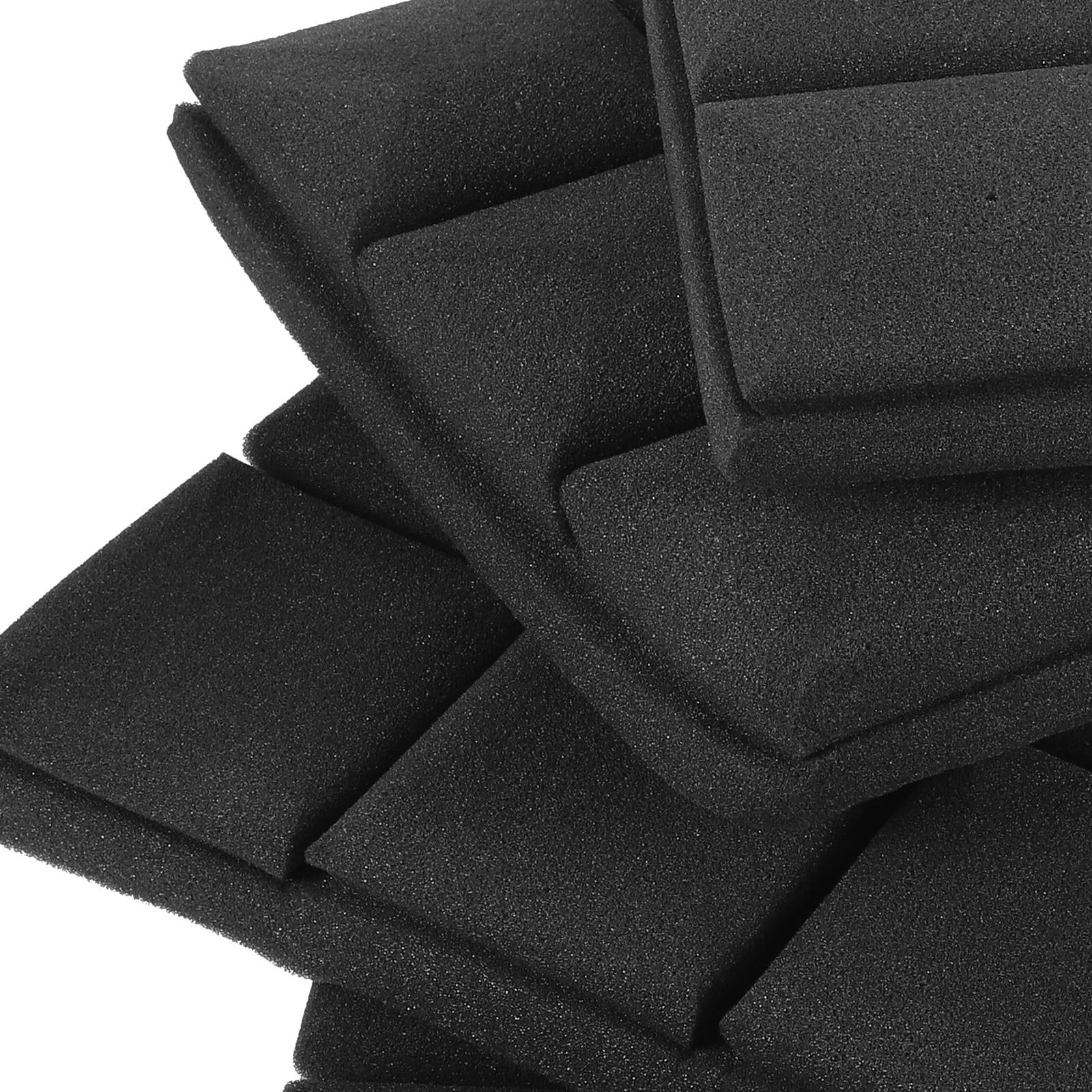 FRCOLOR 4pcs Soundproof Insulation Acoustic Wall Panels Sound Absorbing Noise Reduction Panels
