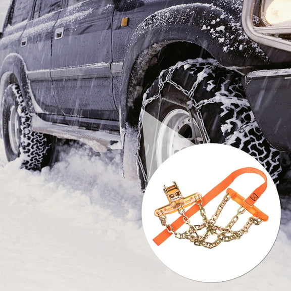 MLINS Tire Chains Spikes for Car Tires Snow Gripper Traction Anti-skid