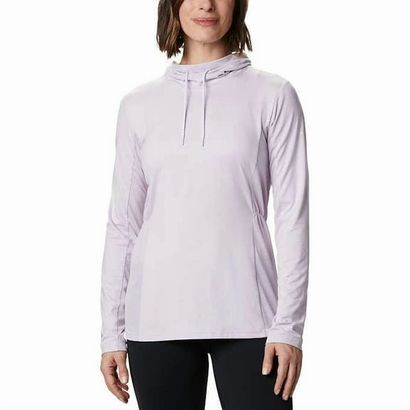 Columbia Ladies' Omni-Wick Active Top Pullover Shirt, Pale Lilac Large