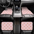 thumbnail image 6 of Salouo Rabbit And Carrot for Car Floor Mat Set of 4–Car Carpet Mats - Car Mats with Anti-Slip Backing & Driver Heel Pad Universal Fit for Cars, Trucks, SUVs, and Vans, 6 of 6