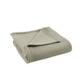 thumbnail image 2 of Modern Thread Oatmeal Waffle Weave 100% Cotton Adult Thermal Blanket, King, 2 of 4