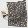 thumbnail image 6 of Naloa Wildflowers Dog Blanket, 3 Sizes Cat Blanket for Indoor Cats Large Medium Small Dog Gifts-Small, 6 of 8