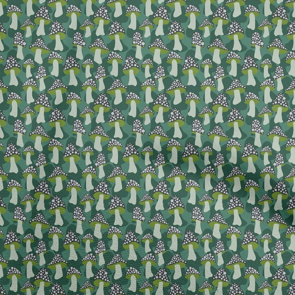 oneOone Cotton Poplin Twill Dark Green Fabric Asian Sewing Material Print Fabric By The Yard 56 Inch Wide