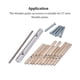 thumbnail image 4 of Toystoory Accesorio para Piano Thumbs, accesorios para instrumentos impermeables a prueba de herrumbre, instrumentos musicales duraderos, pieza Accesorios para instrumentos musicales, 4 of 6