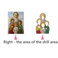 thumbnail image 4 of fastboy Religious Rhinestone Needlework 5D Diy Embroidery Resin Diamond Painting People Crystal Mosaic Cross Stitch, 4 of 7