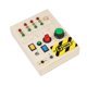 thumbnail image 2 of Juguete de viaje Montessori Busy Board para niños y niñas de más de 1 año, juguete de educación temprana, juguete artesanal juguete sensorial, 2 of 9