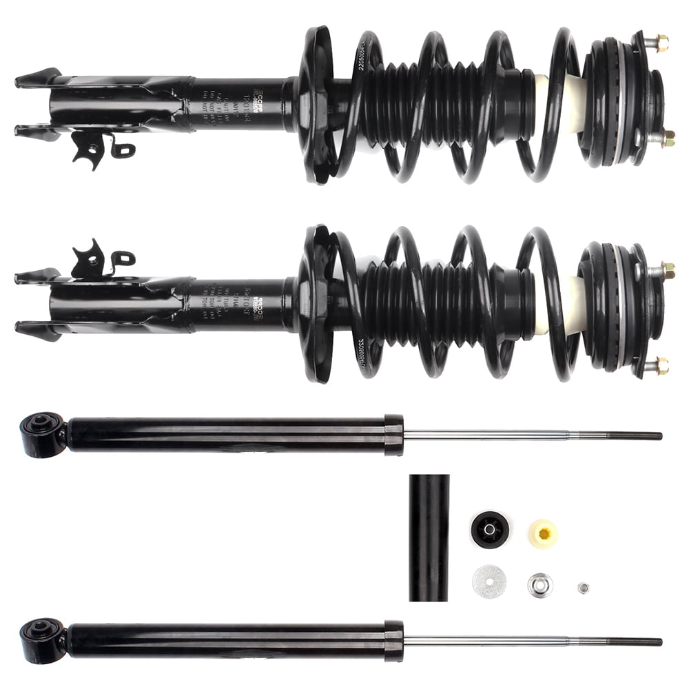 ECCPP Complete Struts Assembly Front Struts Rear Shock Absorber Fit for 2006 2007 2008 2009 2010 2011 for Honda Civic Set of 4