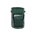 thumbnail image 2 of 3 Gallon Potato Grow Bag With Flap Window, Breathable Fabric Pot With Handles, Vegetable Planter Bag for Patio Balcony Garden, Green, 2 of 9