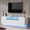 57.8"W-White, variant on GALAXHERO TV Stand for 65 inch Entertainment Center with LED Lights & Large Storage Cabinet Modern TV Console Stands Table for Living Room Bedroom White