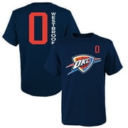 Youth Russell Westbrook Navy Oklahoma City Thunder Name & Number T-Shirt