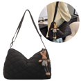 thumbnail image 3 of Bolso Bandolera para Mujer Bolso Ligero Con Asa Superior Bolso Compras (negro), 3 of 9