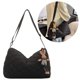 thumbnail image 3 of Bolso Bandolera para Mujer Bolso Ligero Con Asa Superior Bolso Compras (negro), 3 of 9