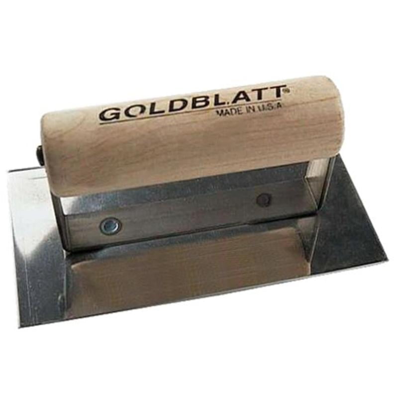 Stainless Steel Concrete Edger Goldblatt Concrete Finishing Trowels 317