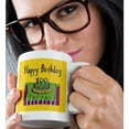 thumbnail image 2 of 3dRose, 100th Birthday Colorful Cake and Candles, 11oz Mug, 2 of 7
