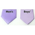 thumbnail image 2 of Spring Notion Boy's Solid Color Satin Zipper Tie with Gift Box, 2 of 7