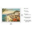 thumbnail image 2 of Visit Lahaina - Maui Hawaii - Vintage Hawaiian Travel Poster by Kerne Erickson - Master Art Print (Unframed) 9in x 12in, 2 of 4