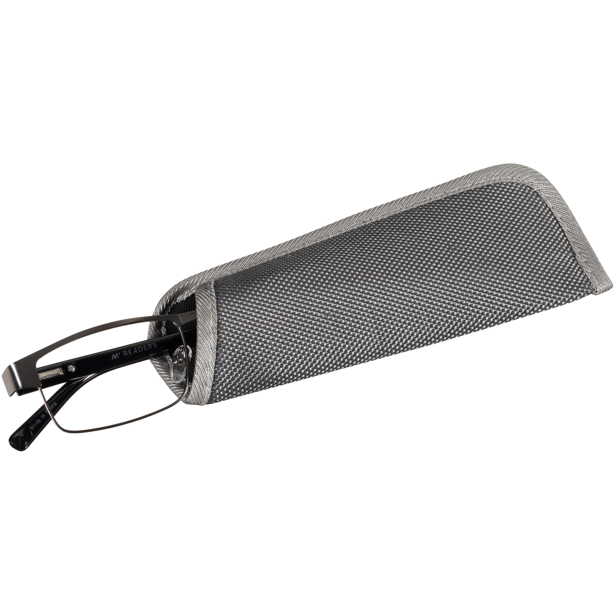 M+ +2.00 Reading Glasses, Birch Gunmetal