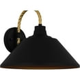 thumbnail image 4 of Quoizel Longshore 1-Light Matte Black Outdoor Wall Lantern, 4 of 7