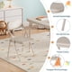thumbnail image 5 of Qinaqin 5 Piece Folding Mesa y Chairs Set para Toddlers' Activity cm de Profundidadining Sala Profundidadaycare Classrooms, 5 of 7