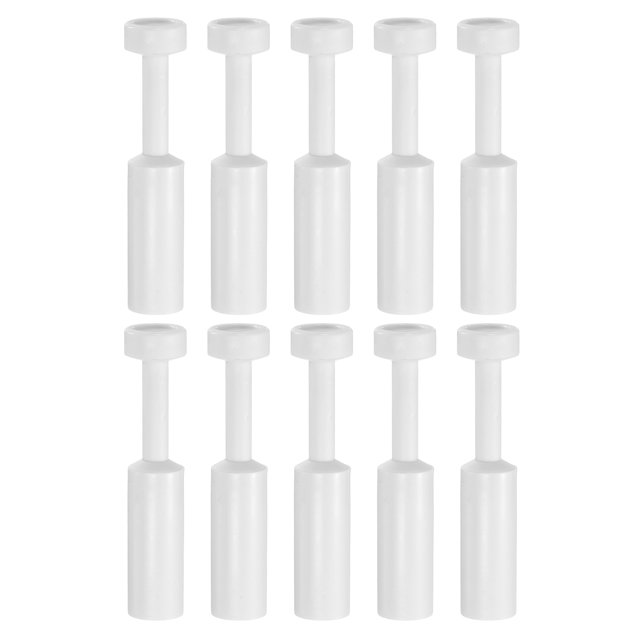 Uxcell 10pcs Conectores de Empuje G 1/4" Estilo Tapa Tapones Neumáticos para Tubo de Agua Gas Aceite