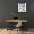 thumbnail image 3 of Kissell, Mackenzie 20x24 White Modern Wood Framed Museum Art Print Titled - O Holy Night, 3 of 4