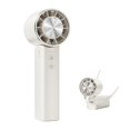 thumbnail image 1 of Ventilador portátil Sowmow, 4 velocidades, 4800 mAh, plegable, desgastado en el cuello, color beige, 1 of 8