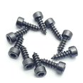 thumbnail image 1 of 50 Uds M4 12mm aleación de acero Allen cabeza hueca hexagonal tornillos autorroscantes, 1 of 4