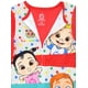 thumbnail image 5 of Pijama con pies para bebé y niño CoComelon Rojo 24M, 5 of 6