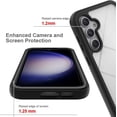 thumbnail image 5 of Case for Galaxy A05S,Slim Full-Body Rugged Stylish Protective Clear Back Hybrid 3-in-1 Case with Built-in Screen Protector Phone Case for Samsung Galaxy A05S (Rose), 5 of 6