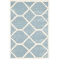 thumbnail image 1 of Safavieh Chatham 2' X 3' Hand Tufted Wool Rug in Blue and Ivory, 1 of 10