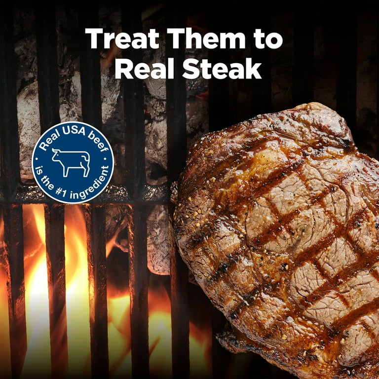 Blue Buffalo Tender Nudges Grillers Natural Steak Dog Treats Bag Walmart