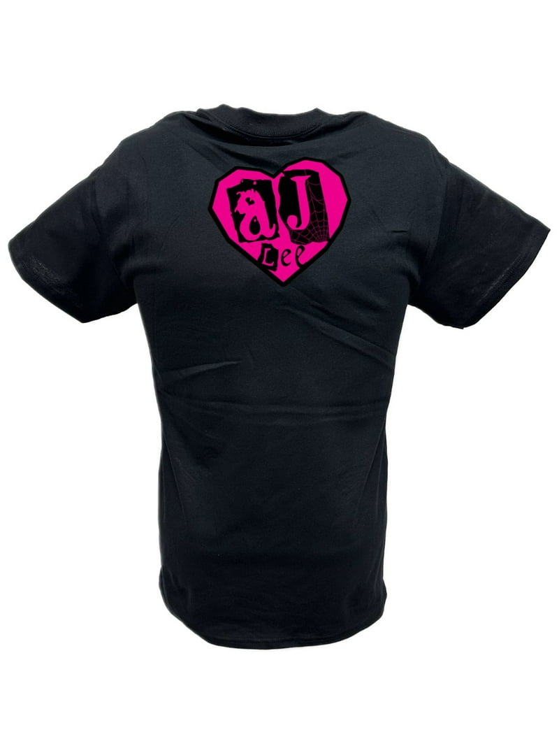 AJ Lee Love Bites Spider Web T-shirt - Walmart.com, image size:800x1067