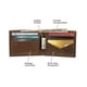 thumbnail image 3 of Billetera Bifold de Cuero Kenneth Cole para Hombre en Color Tan, 3 of 6