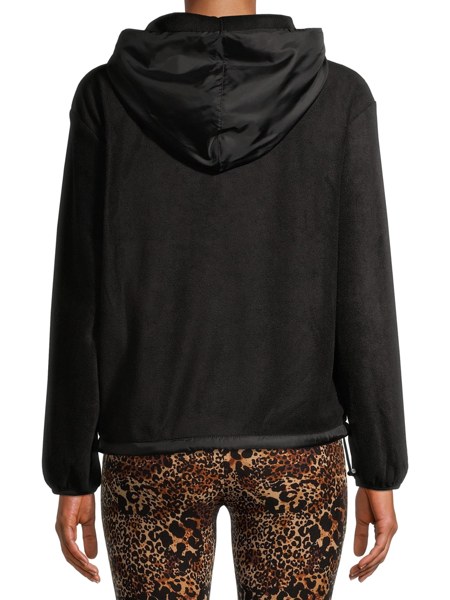 No Boundaries Juniors Polar Fleece Hoodie with Pocket
