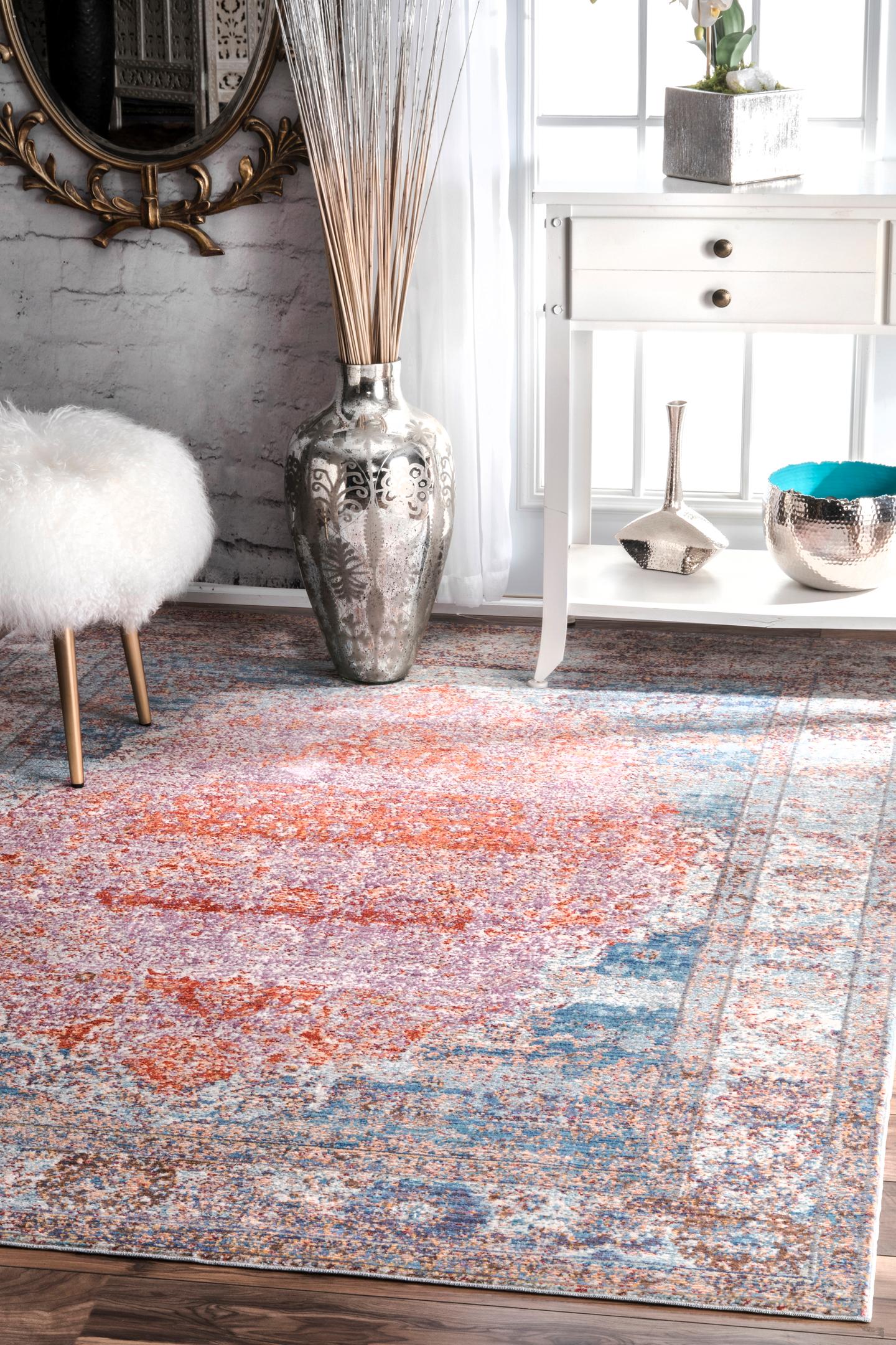 nuLOOM Vintage Medallion Elmer Area Rug or Runner - Walmart.com