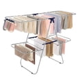 thumbnail image 1 of SONGMICS Tendedero, Plegable de 2 Niveles, Alas Ajustables en Altura, con Clips para Calcetines, 33 Barras para Secar la Ropa, 1 of 8