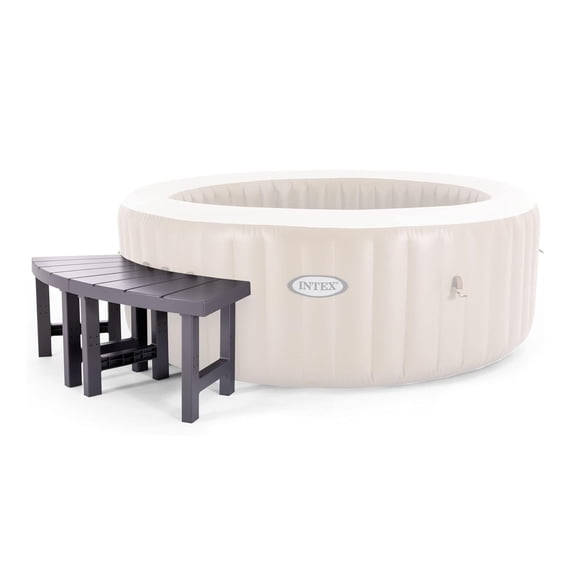 Intex 2 Medium PureSpa Accessories Benches, Compatible w/ 4 Person Spas