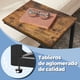 thumbnail image 5 of VASAGLE Mesa Auxiliar, Mesa de Sofá en Forma de C, Bandeja de TV, Marco de Metal, Salón, Dormitorio, Marrón Rústico y Negro, 5 of 7