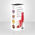 thumbnail image 3 of JS Gourmet - 2 Speed Hand Blender, Stainless Steel Blade, 300 Watts, Red, 3 of 5