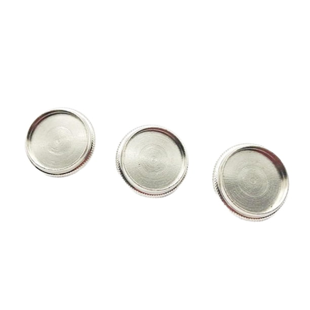 3 tapas de válvula de trompeta, accesorios que mejoran precisión, botones de de válvula de trompeta simples
