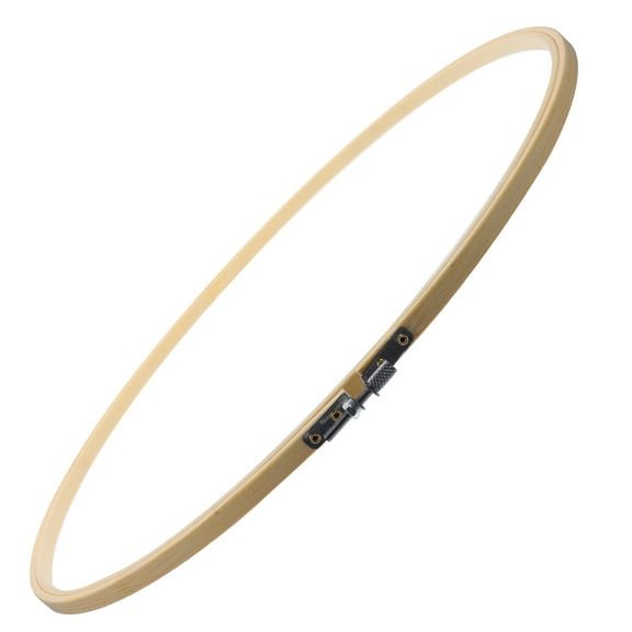 Large Cross Stitch Hoop Fabric Embroidery Bamboo Decoration Sewing Manual Tool