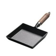 thumbnail image 3 of deevoka Egg Frying Pan Retangle Japanese Omelette Pan for Household Party Restaurant, 3 of 9