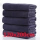 thumbnail image 2 of Toalla de baño de microfibra extragrande, suave, muy absorbente, de secado rápido, ideal para deportes, viajes, no pierde color, multiusos, 2 of 5