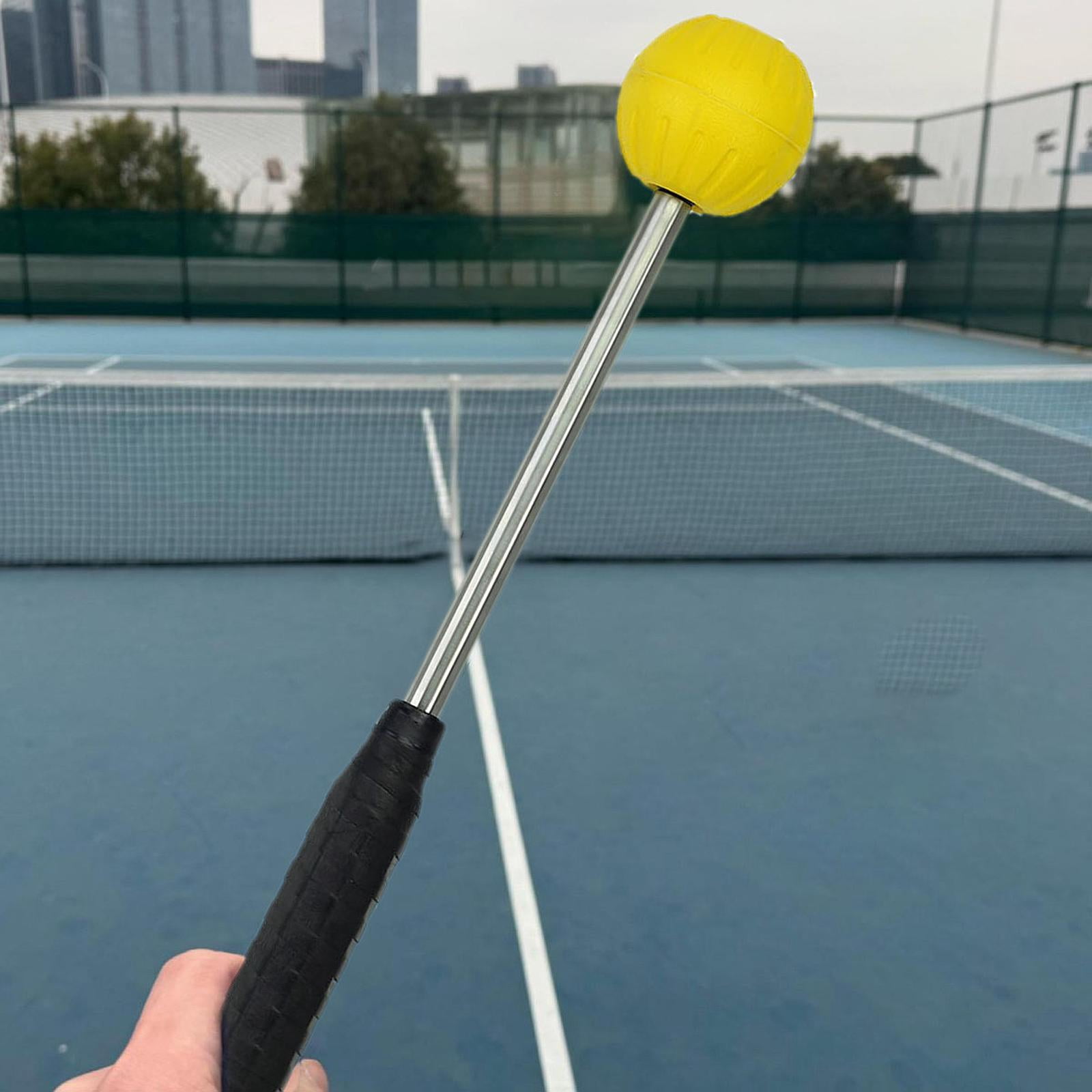 GARENDE Tennis Swing Training Aid Comfortable Grip Lightweight Warm up Exercise Tool 75cm