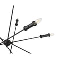 thumbnail image 5 of Millennium Lighting 99006-MB Warhol 6 Light 41" Wide Chandelier - Black, 5 of 5