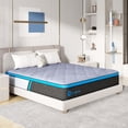 thumbnail image 2 of Avenco 12 Inch Hybrid Mattress in a Box, Medium Firm Pocket Spring and Gel Memory Foam Mattress, Edge Support, CertiPUR-US Certified King, 2 of 5