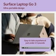 thumbnail image 6 of Microsoft Surface Laptop Go 3 - 12.4" Touch-Screen - Intel Core i5 with 8GB Memory - 256GB SSD (Latest Model) - 1536 x 1024 Display - Platinum, 6 of 8
