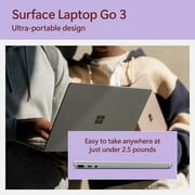 Microsoft Surface Laptop Go 3 - 12.4 Touch-Screen - Intel Core i5 with 8GB Memory - 256GB SSD (Latest Model) - 1536 x 1024 Display - Platinum